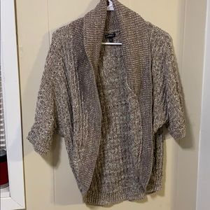 Mid/short sleeve cardigan